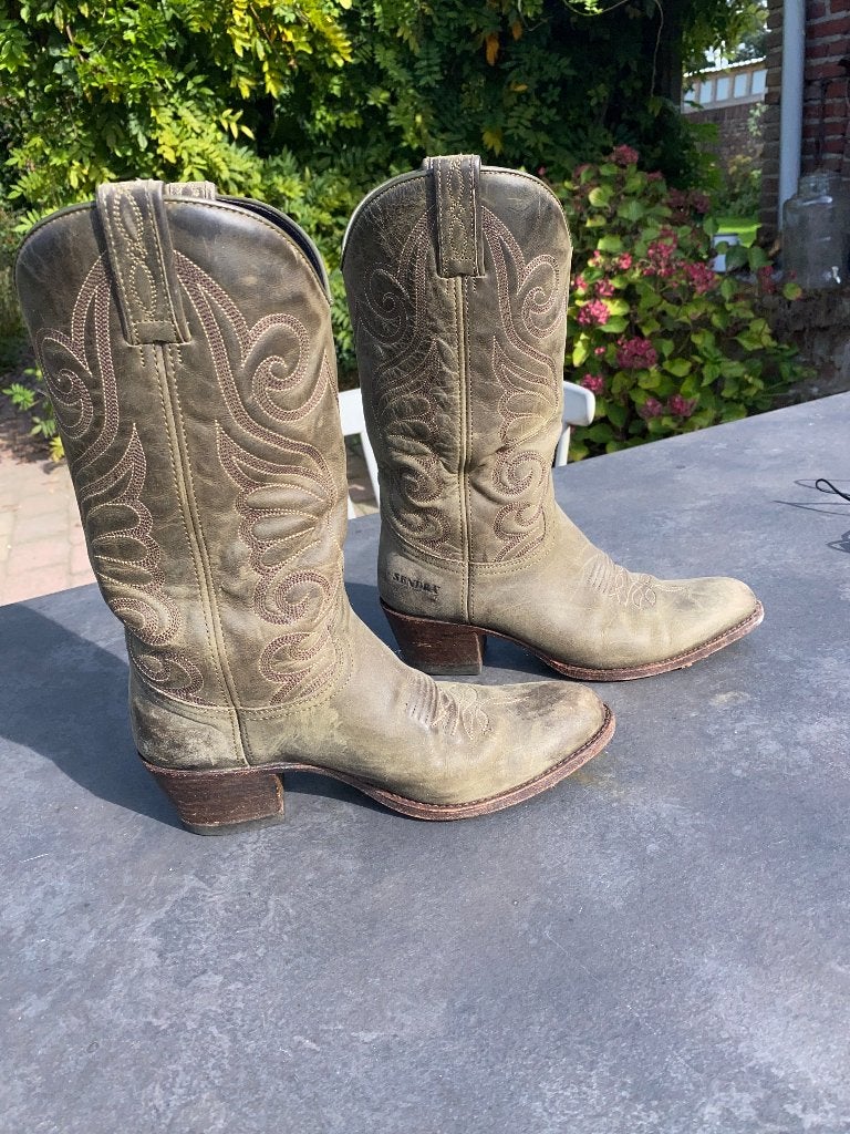 Sendra boots, Ophalen of Verzenden, Gedragen, Groen, Hoge laarzen