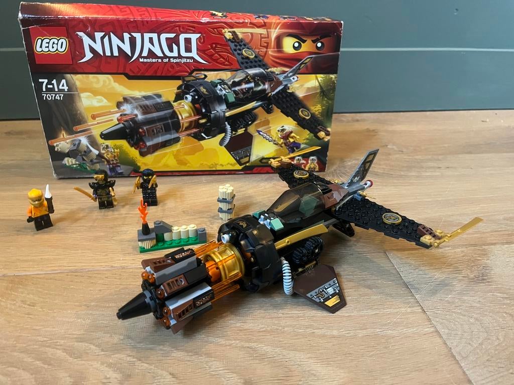 Lego Ninjago 70747, Ophalen of Verzenden, Zo goed als nieuw, Complete set, Lego
