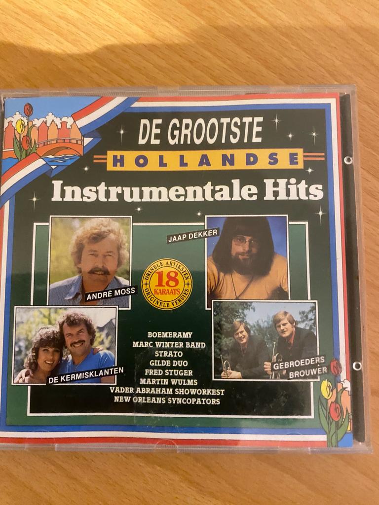 CD De grootste Hollandse instrumentale hits, Cd's en Dvd's, Ophalen of Verzenden, Gebruikt