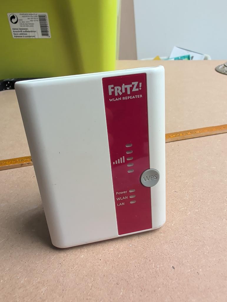 Fritz wlan repeater 300E, Ophalen of Verzenden, Gebruikt, Fritz