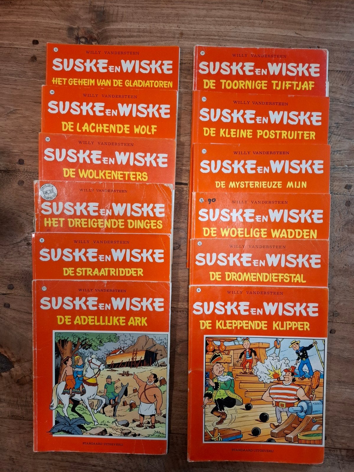 Stripboeken van suske en  wiske., Meerdere stripboeken, Ophalen of Verzenden, Gelezen
