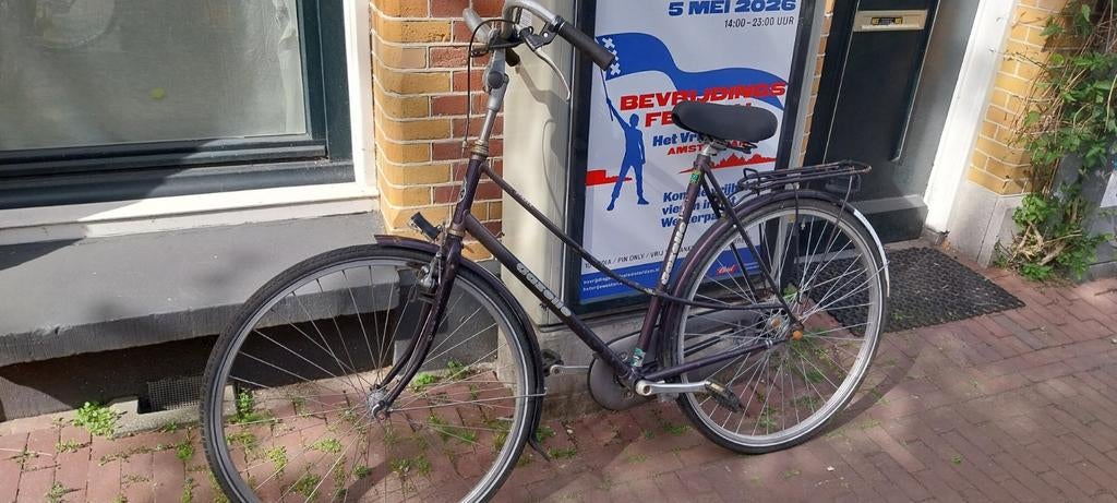Gazelle dames fiets, Fietsen en Brommers, Fietsen | Dames | Damesfietsen, Ophalen, Terugtraprem, Gebruikt, 50 tot 53 cm