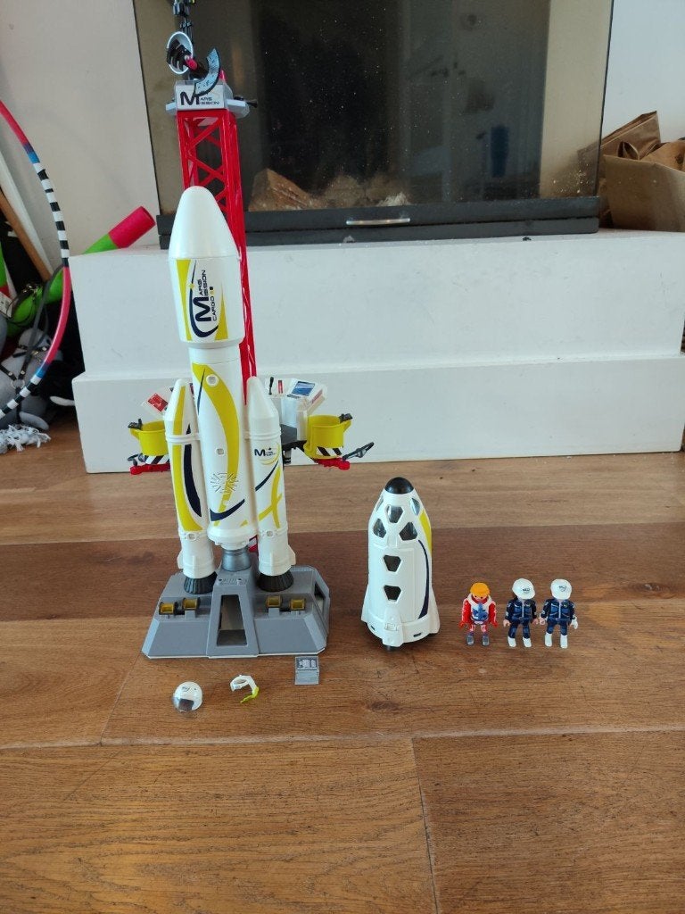 Playmobil Mars 9488 (Mars Rocket)!, Ophalen, Zo goed als nieuw
