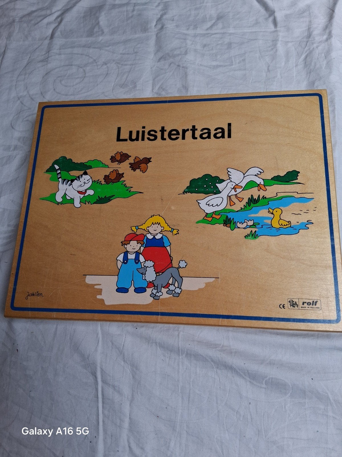 Vintage luistertaal van Rolf., Ophalen of Verzenden
