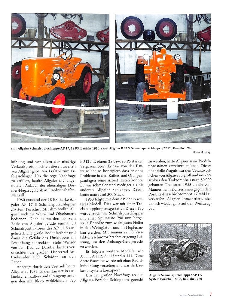 Europäische Schmalspurtraktoren, Boeken, Verzenden, Nieuw, Werner Kuhn, Tractor en Landbouw