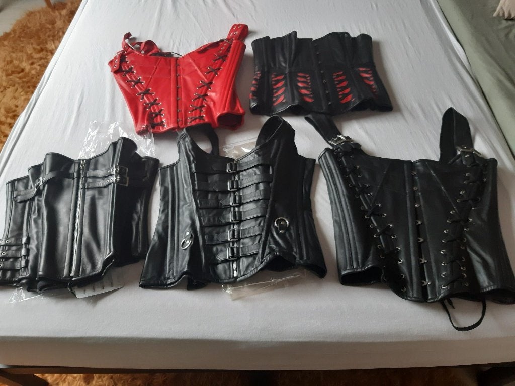 kinky echte leren korsetten grote maat, Ophalen of Verzenden, Nieuw