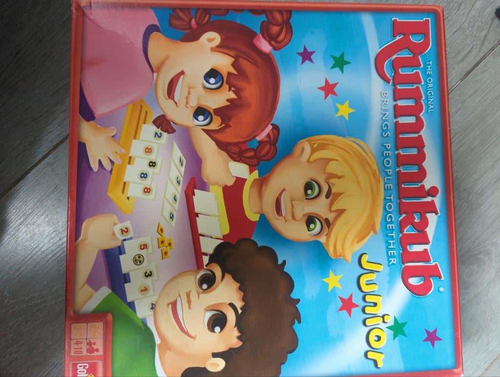 Rummikub Junior - Het originele familiespel, Een of twee spelers, Ophalen of Verzenden, Gebruikt, Goliath