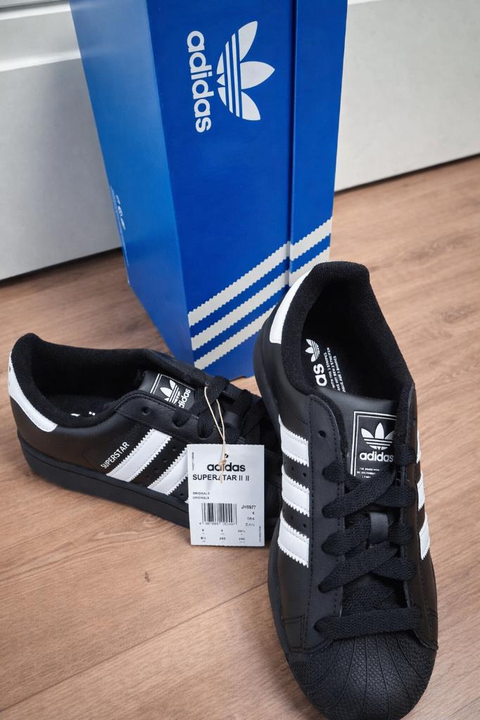 Adidas Superstar II J zwart/wit sneakers | maat 39 1/3, Kleding | Dames, Schoenen, Adidas, Zwart, Nieuw, Ophalen of Verzenden