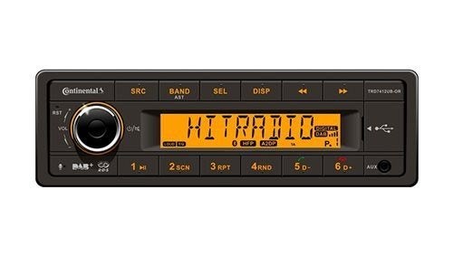 Continental VDO TRD7412UB-OR DAB+/FM/AM Radio, Ophalen of Verzenden, Zo goed als nieuw