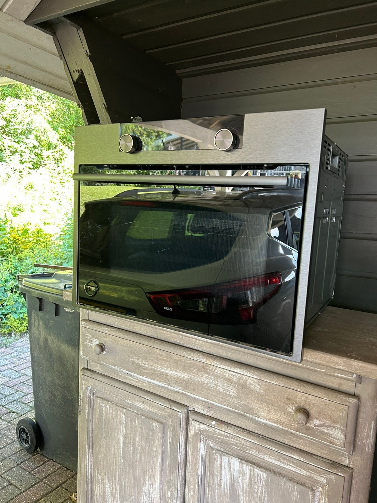 Atag combi microgolfoven BCM 46121C 2023, Witgoed en Apparatuur, Ovens, Ophalen, Zo goed als nieuw