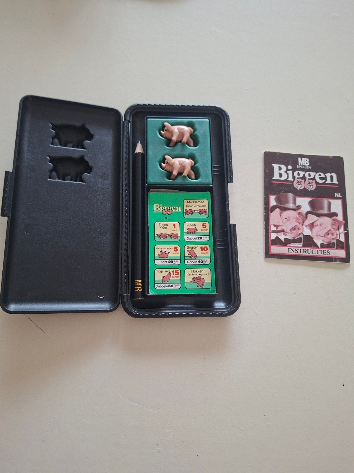 originele spel Biggen compleet, Ophalen of Verzenden