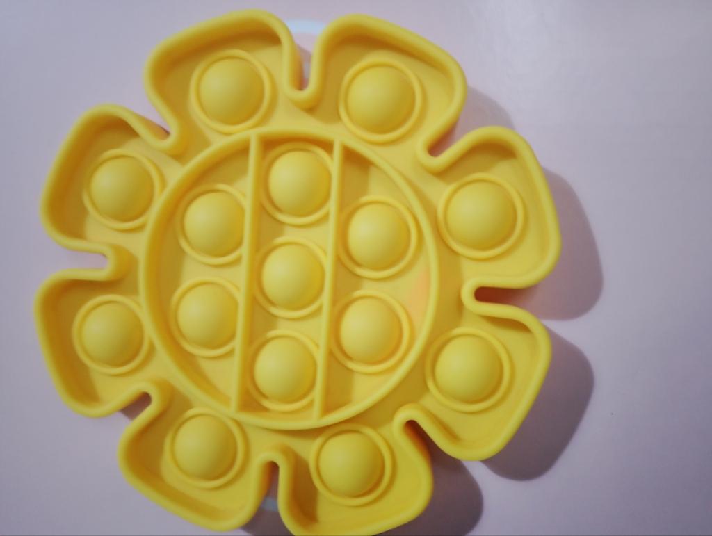 Gele Bloem Pop It Fidget Speelgoed, Verzamelen, Ophalen of Verzenden, Nieuw