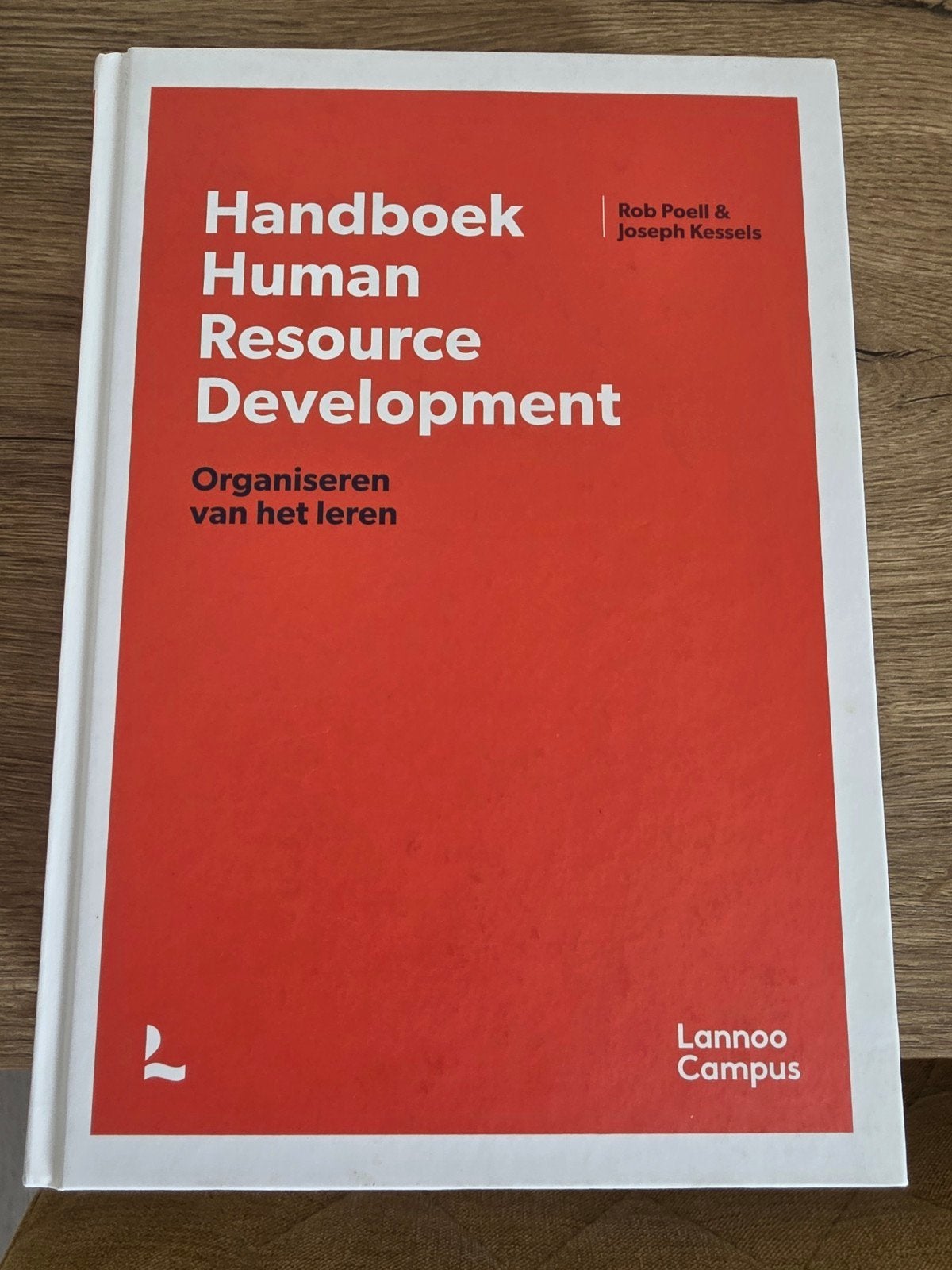 Handboek Human Resource Development - Poell & Joseph Kess, Rob Poell & Joseph Kessels, Zo goed als nieuw, Gamma, HBO