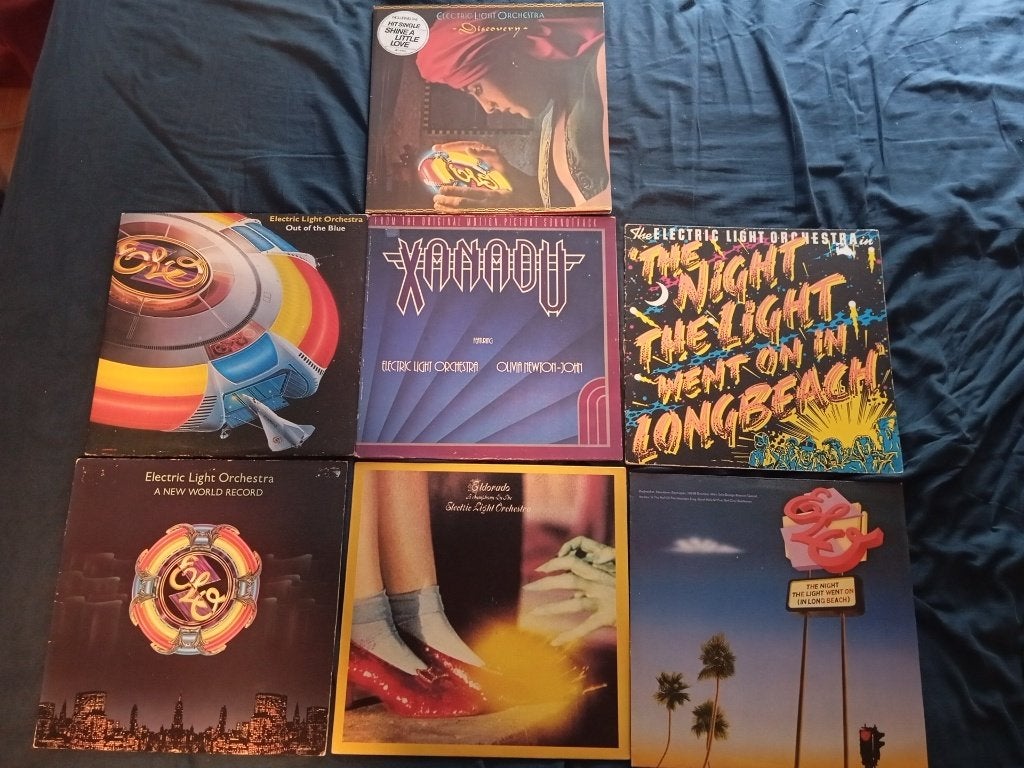 ELO vynil collectie, LP, Gebruikt, Ophalen of Verzenden, 12 inch