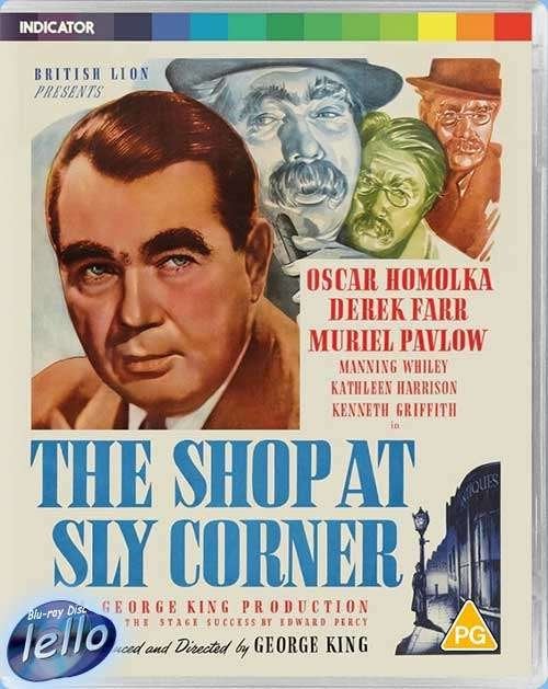 Blu-ray: The Shop at Sly Corner, L.E (1947 Oscar Homolka) UK, Cd's en Dvd's, Ophalen of Verzenden, Nieuw in verpakking, Thrillers en Misdaad