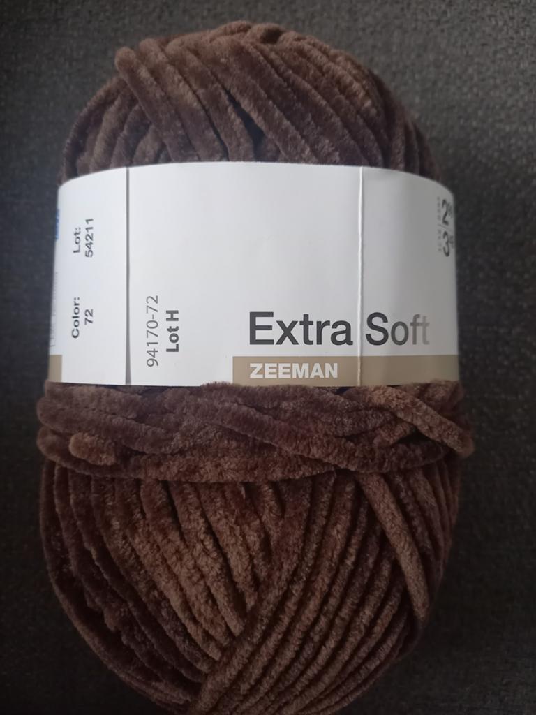 Gezocht: Extra Soft Zeeman bruin, Hobby en Vrije tijd, Breien en Haken, Ophalen of Verzenden, Breien of Haken, Wol of Garen