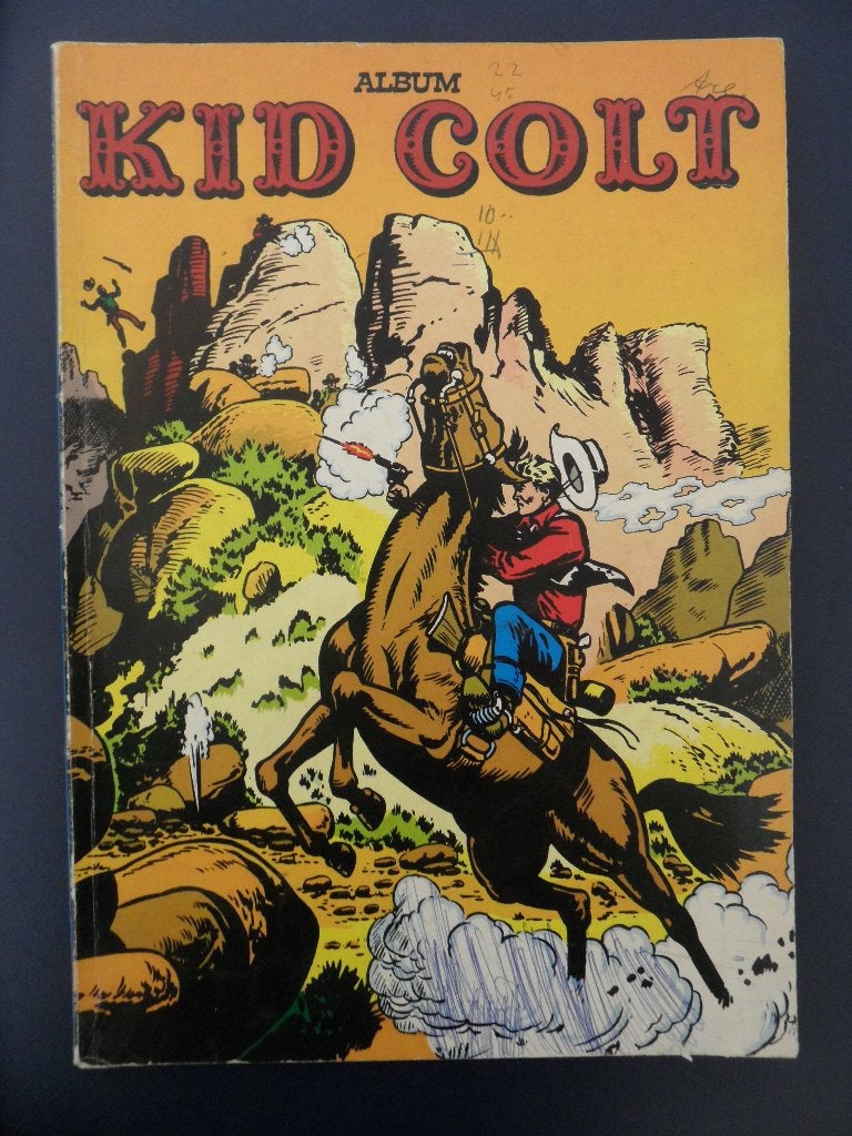 Kid Colt. Album Nr 5, Boeken, Eén stripboek, Ophalen of Verzenden, Gelezen