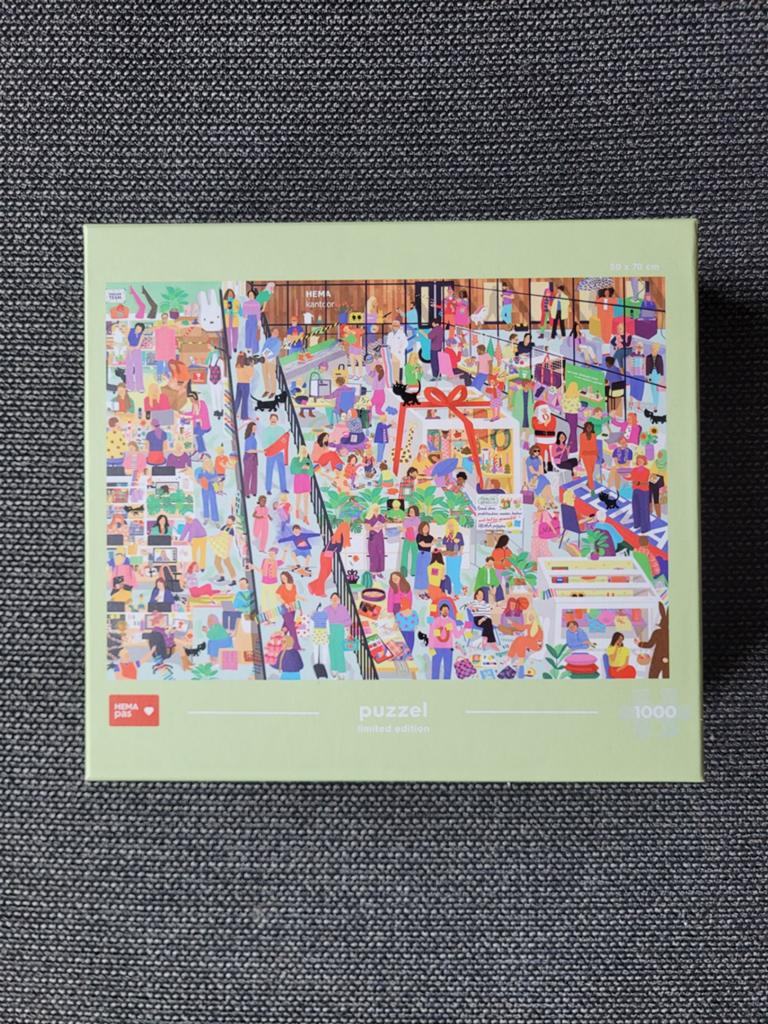 Hema Puzzel 1000 Stukjes - Nieuw in verpakking!, Ophalen of Verzenden, 500 t/m 1500 stukjes, Nieuw, Legpuzzel