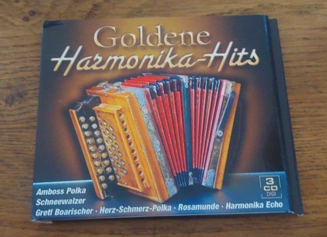 Accordeon cd's krasvrij, Verzenden, Gebruikt