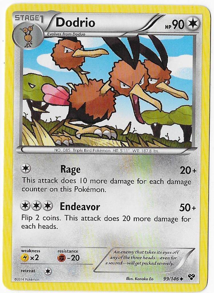 XY,  Dodrio [uncommon] 99/146, Verzenden, Nieuw, Losse kaart