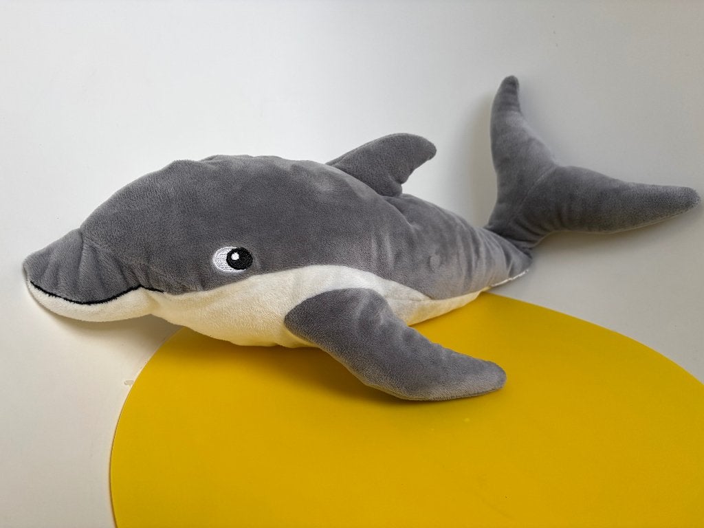K3511 ikea dolfijn grijs, Ophalen of Verzenden, Zo goed als nieuw, Overige typen