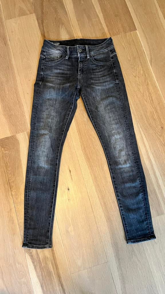 G-star lynn mid skinny maat 25-30, Ophalen of Verzenden, Zo goed als nieuw, Grijs, Overige jeansmaten