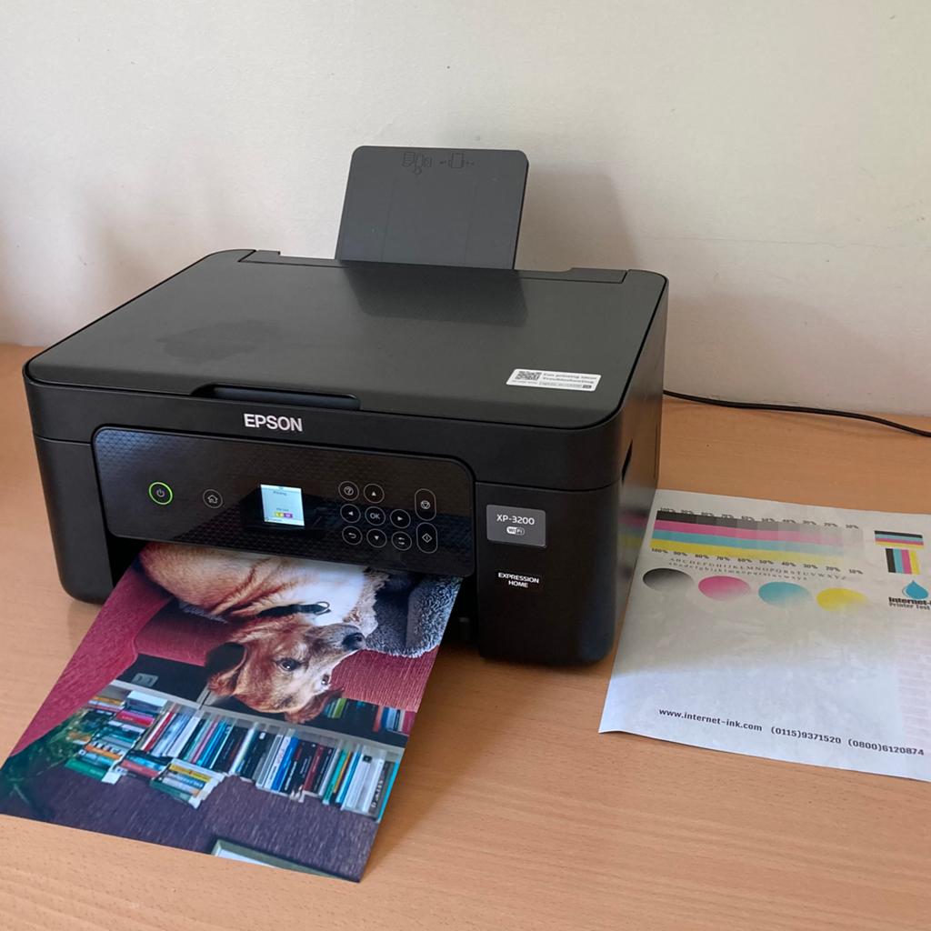 Epson XP-3200 printen, scannen en kopiëren, Computers en Software, Printers, Zo goed als nieuw, All-in-one, Inkjetprinter, Kleur printen