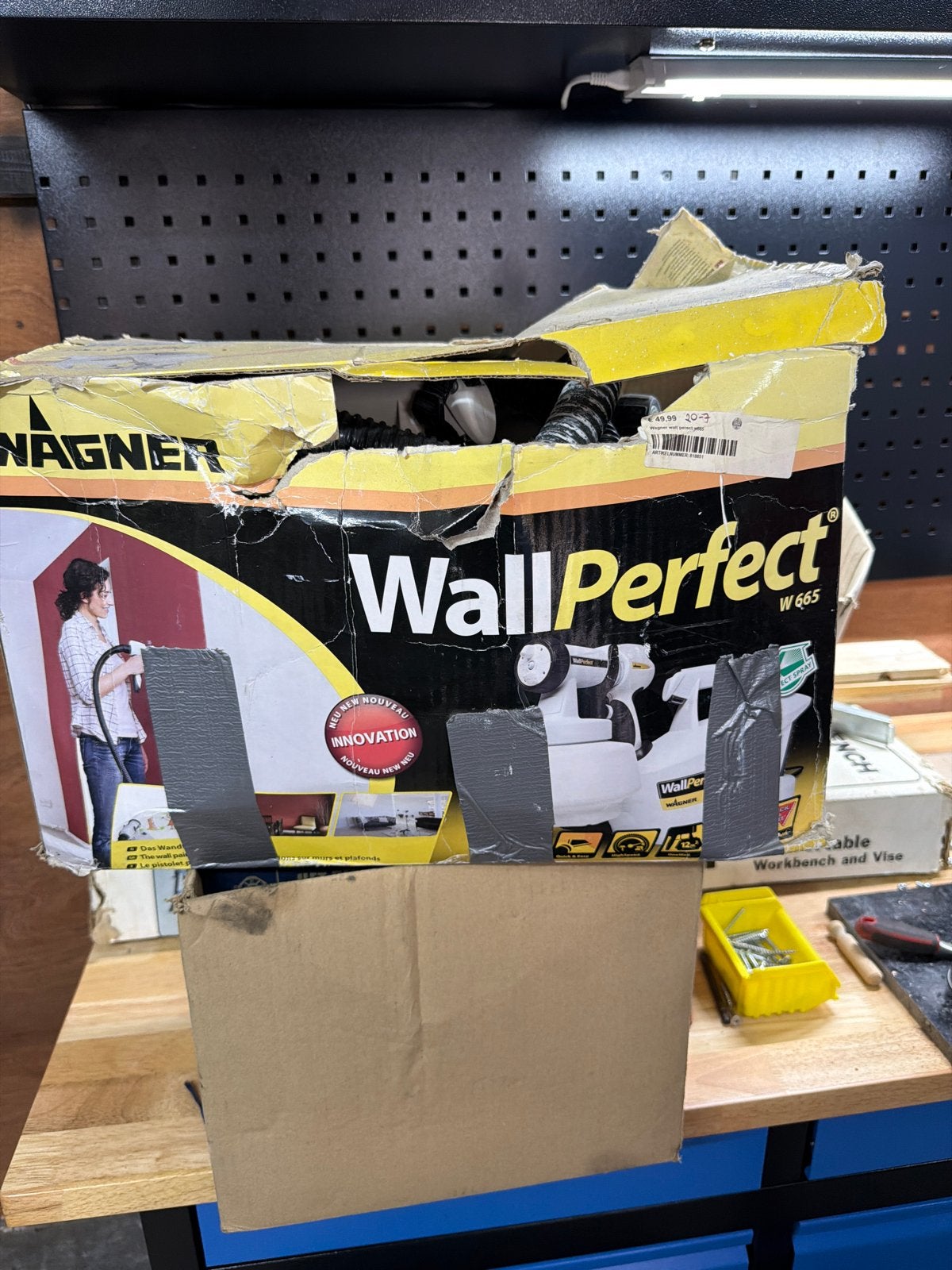Wagner WallPerfect W 665 Verfspuit - Gebruikt, Ophalen, Gebruikt, Verfspuit of Verfpomp