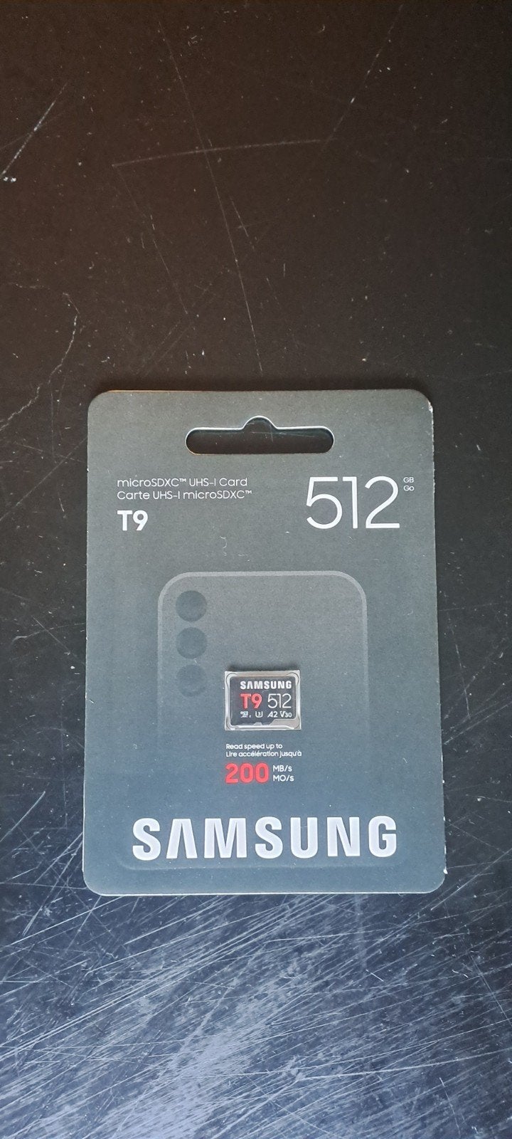 Foto 3 van Samsung MicroSDXC T9 512GB Geheugenkaart - Nieuw & Geseald