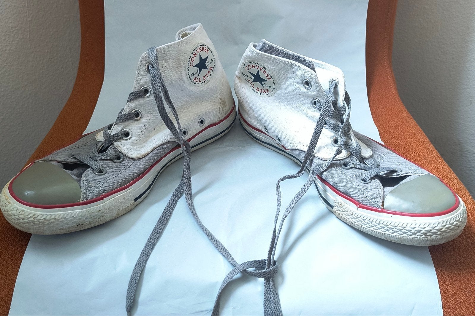 Converse All Star High-Top Sneakers - Maat 9 chuck taylor, Wit, Converse, Ophalen of Verzenden, Sneakers of Gympen