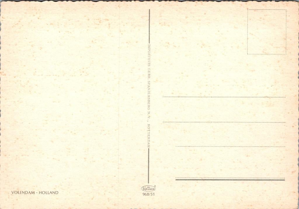 Klederdracht Volendam - 8 ansichtkaarten, Verzenden, 1960 tot 1980, Ongelopen, Noord-Holland