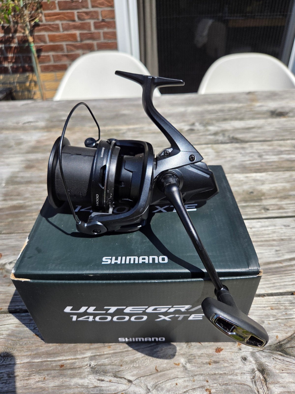 Zgan Shimano 14000 XTE!, Ophalen, Zo goed als nieuw, Molen