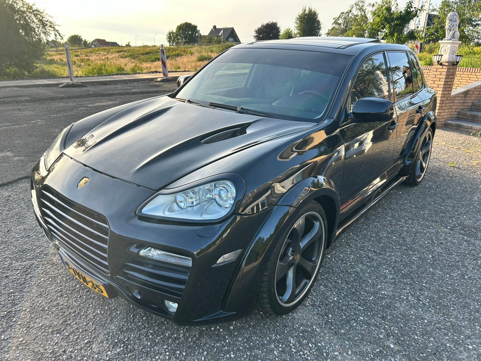 Techart Magnum 4.8 Turbo PANO! FACE LIFT Pano Tv’s VOLL!!!, Auto's, Porsche, Bedrijf, Cayenne, 4x4, ABS, Airbags, Airconditioning