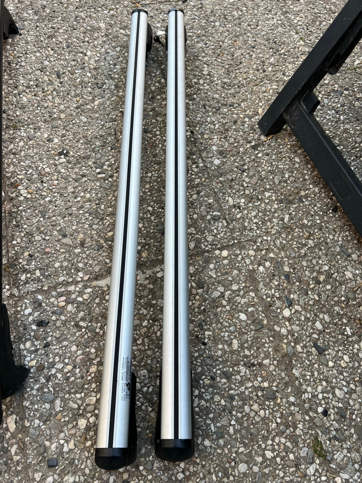 Dakkoffer dragers Brio 1200mm met slot en sleutel, Ophalen of Verzenden, Gebruikt