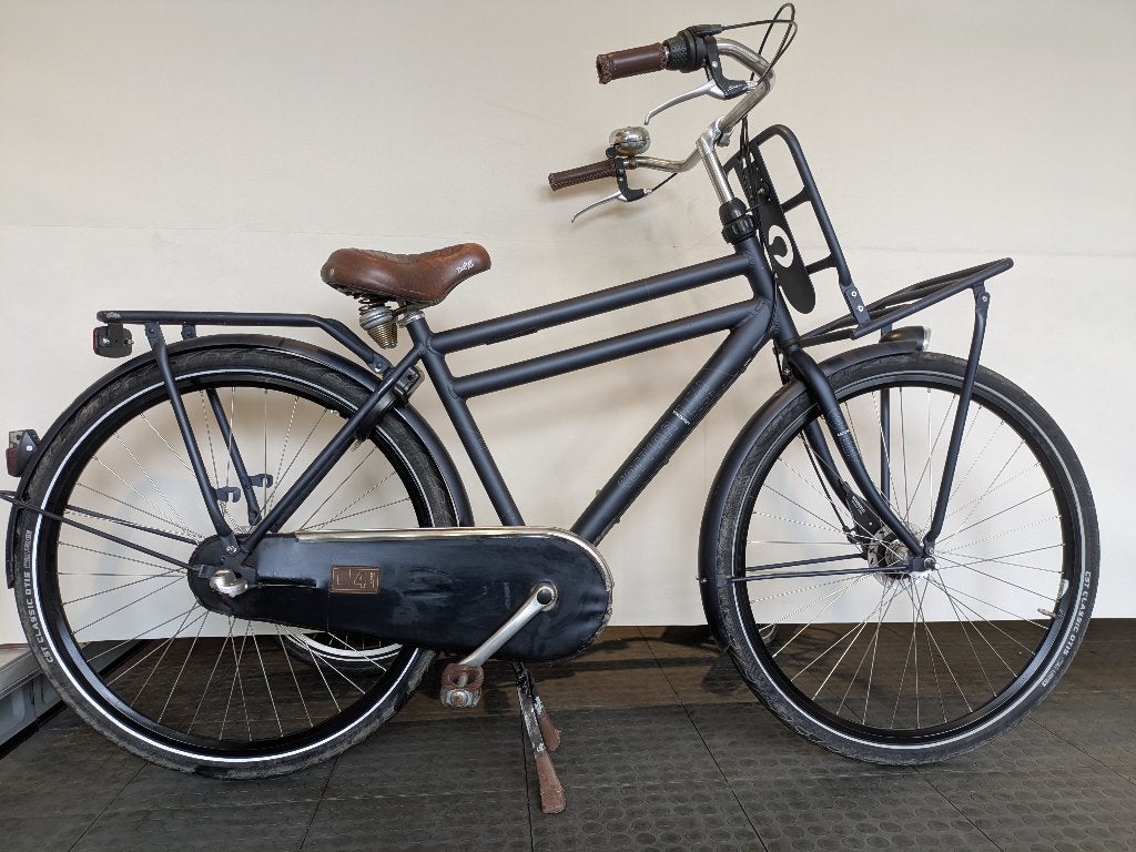 28 inch Cortina U4 Transport met 3 versnellingen. 50 cm., Gebruikt, Versnellingen, 49 tot 53 cm, Trommelrem
