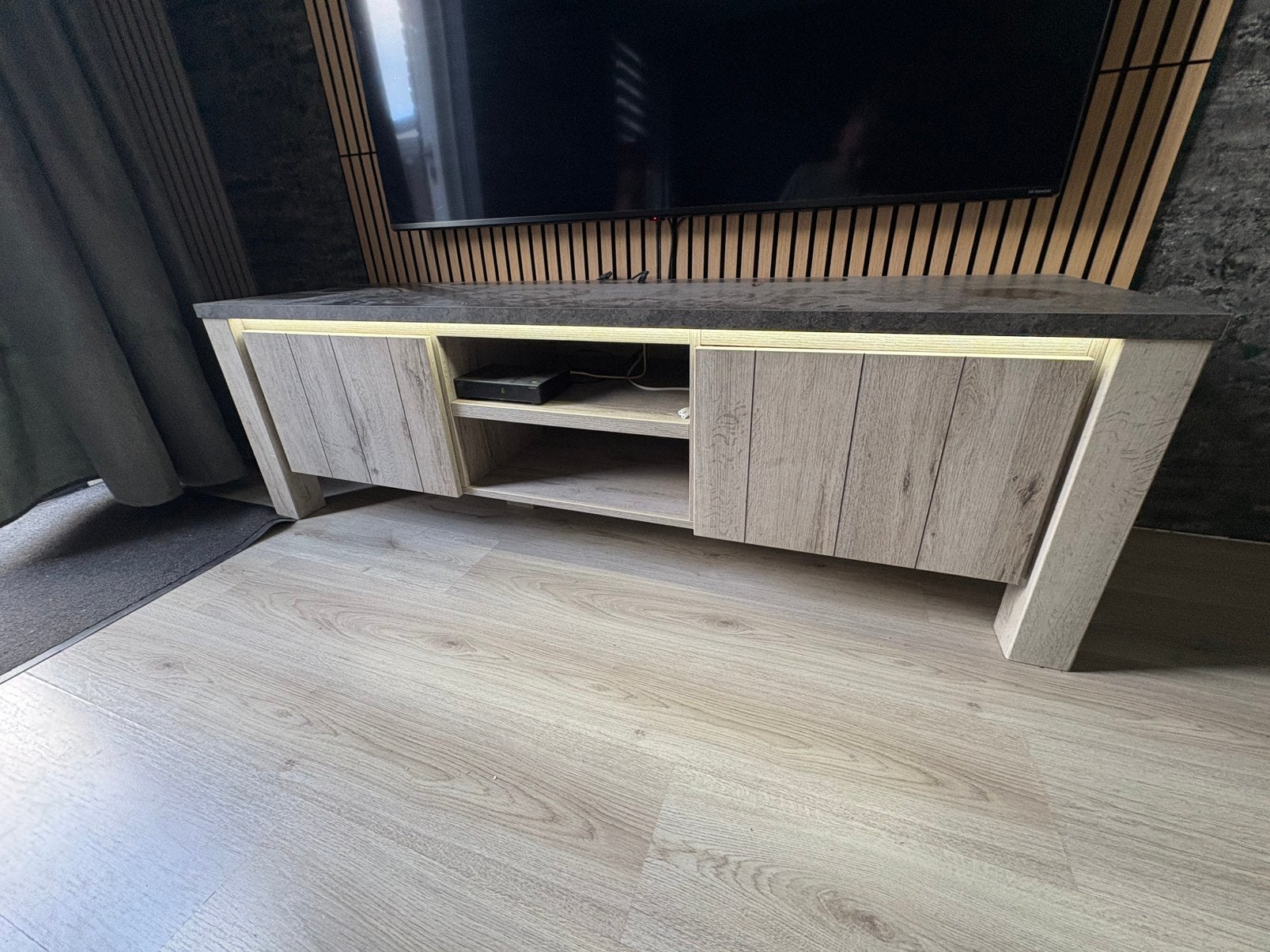 Tv kast  en salontafel set, Ophalen, 25 tot 50 cm, Minder dan 100 cm