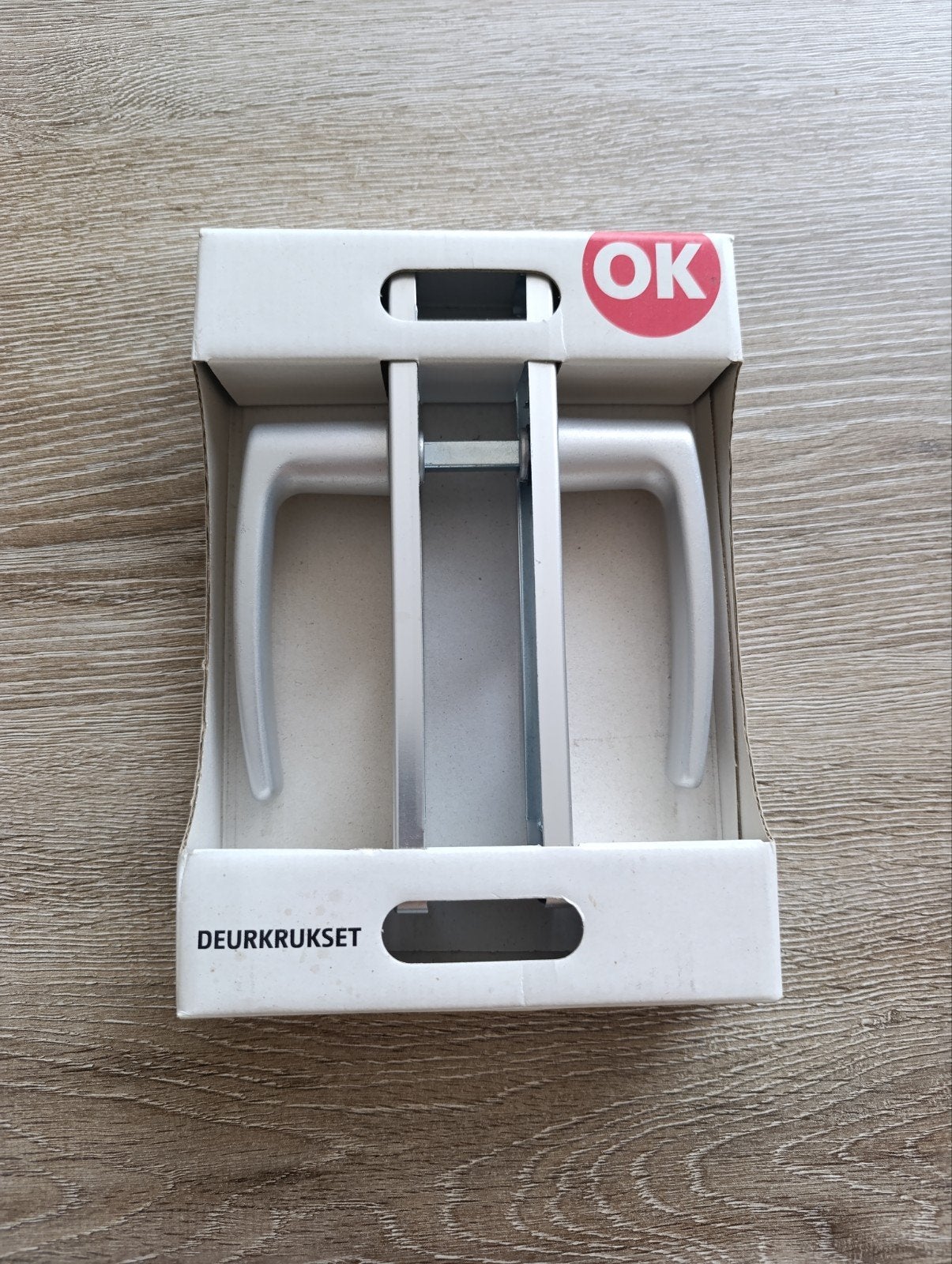OK Deurkrukset Aluminium, Ophalen, Nieuw, Overige materialen, Klink of Kruk