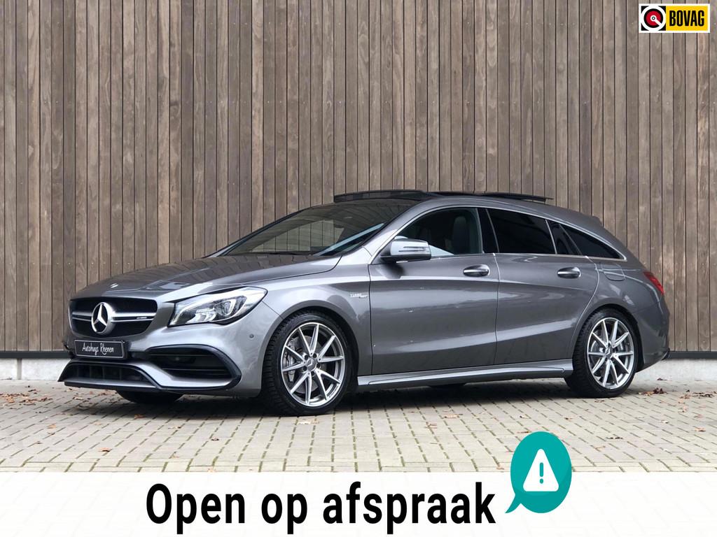 Mercedes-Benz CLA-klasse Shooting Brake CLA45 AMG 4MATIC, Automaat, CLA, Gebruikt, Zwart