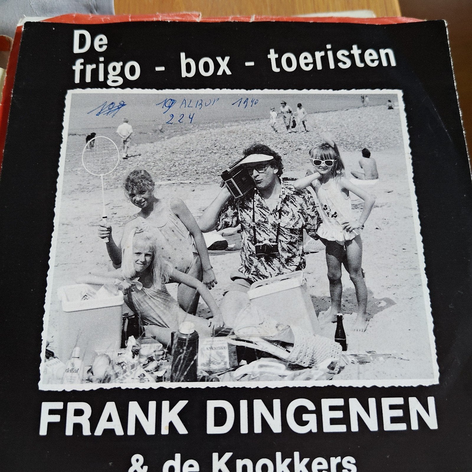 Frank Dingene & de Knokkers - De Frigo-Box-Toeristen CD, Ophalen of Verzenden, Gebruikt, 7 inch, Nederlandstalig