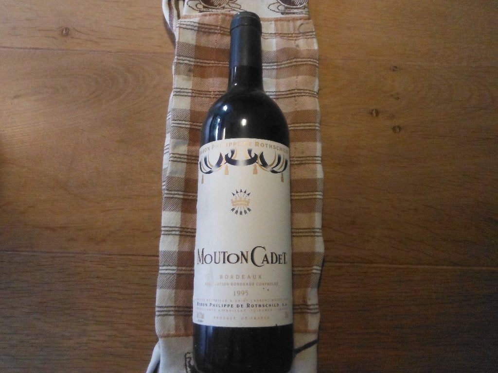 Bordeaux Mouton Cadet Baron Philippe de Rothschild 1995, Verzenden, Frankrijk, Nieuw, Rode wijn