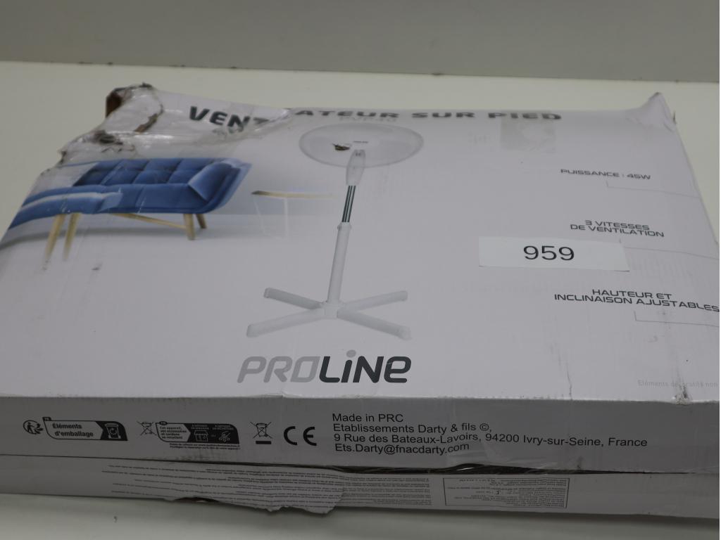 Proline PF45E Ventilator, Ophalen of Verzenden, Niet ingevuld, Niet ingevuld, Niet ingevuld