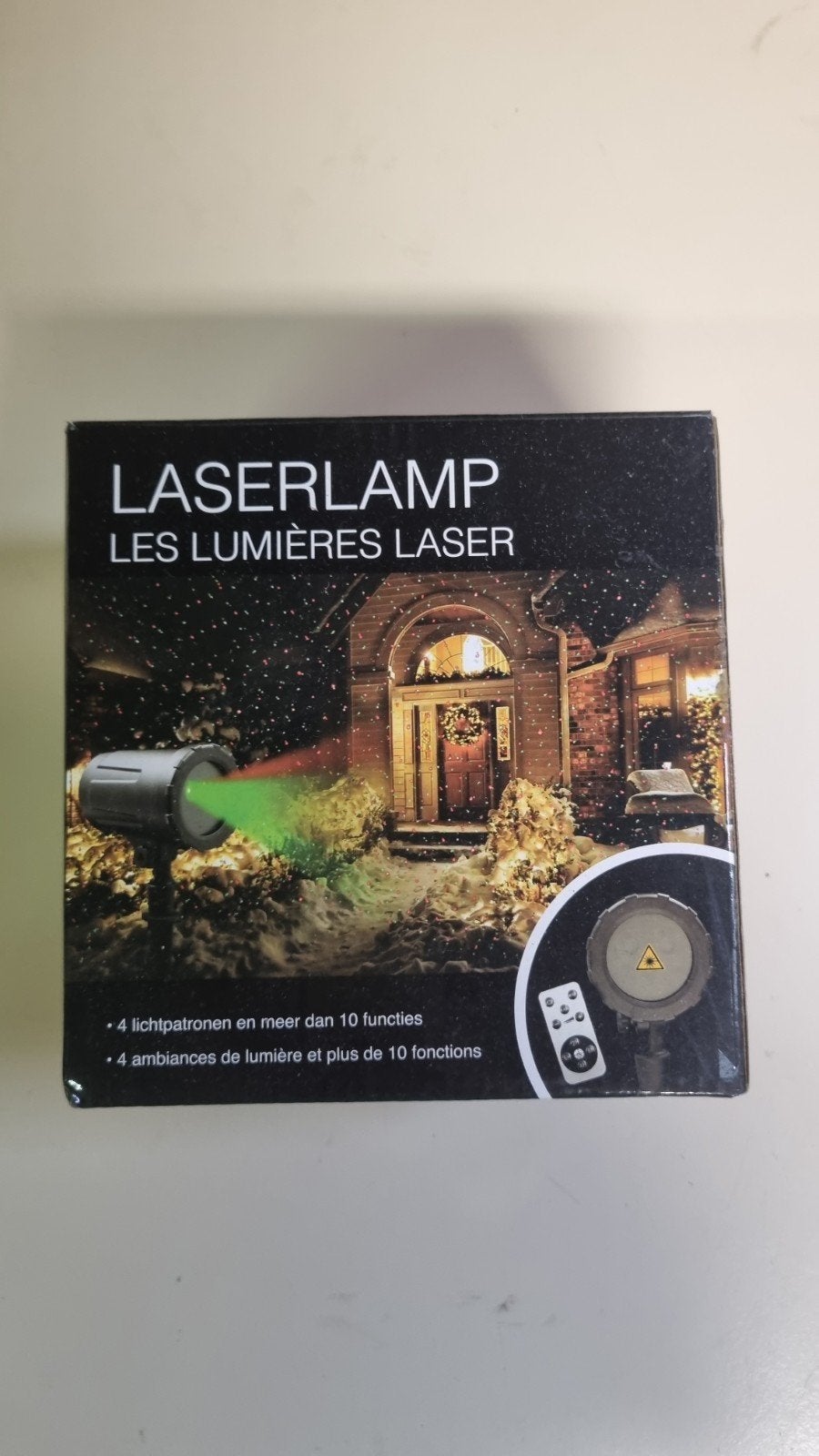 Zgan laserlamp voor de kerst, Diversen, Kerst, Ophalen of Verzenden, Zo goed als nieuw