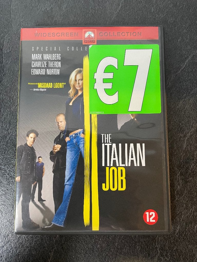 The Italian Job – DVD, Vanaf 12 jaar, Ophalen of Verzenden, Gebruikt, Actiethriller