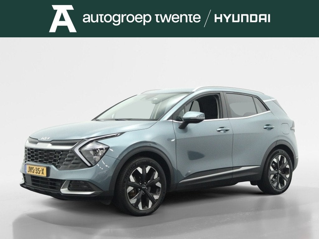 Kia Sportage 1.6 T-GDi PHEV Prestige AWD | Trekhaak | Naviga, Auto's, 4 cilinders, Blauw, Plug-in hybride, Bedrijf