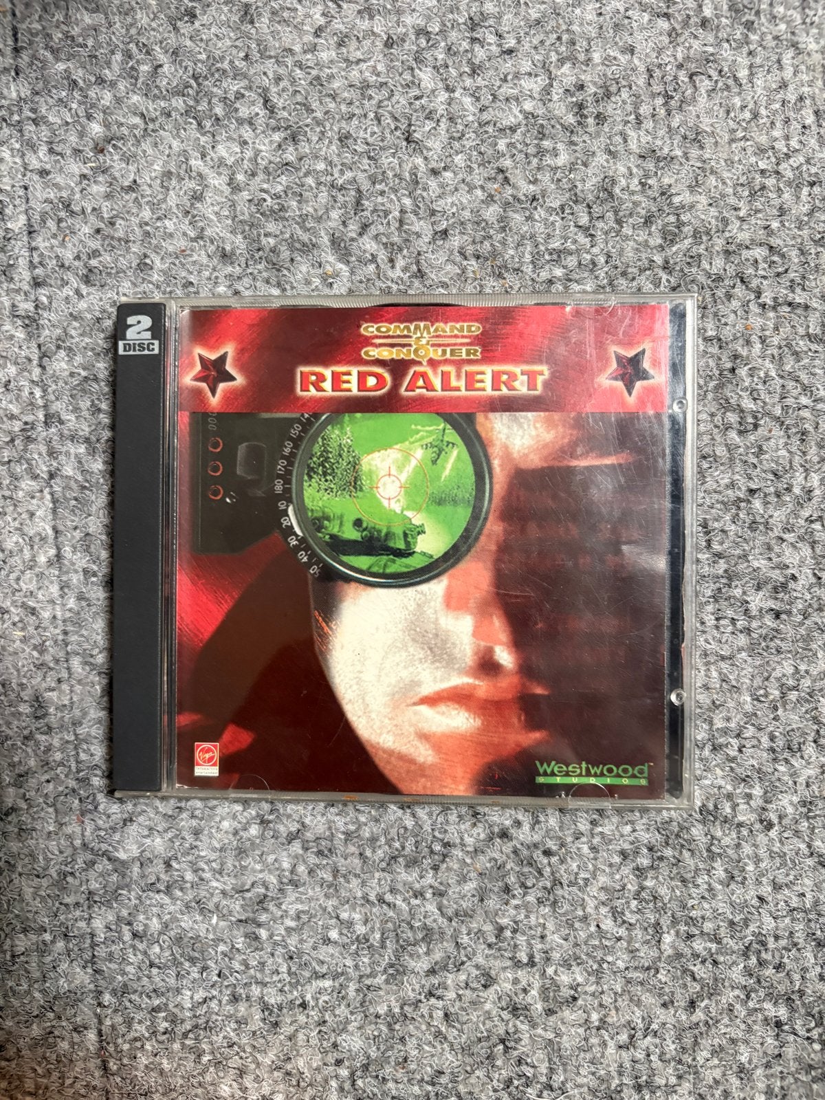 Command & Conquer Red Alert PC Game (2 Discs), Spelcomputers en Games, Games | Pc, Gebruikt, Eén computer, Ophalen of Verzenden