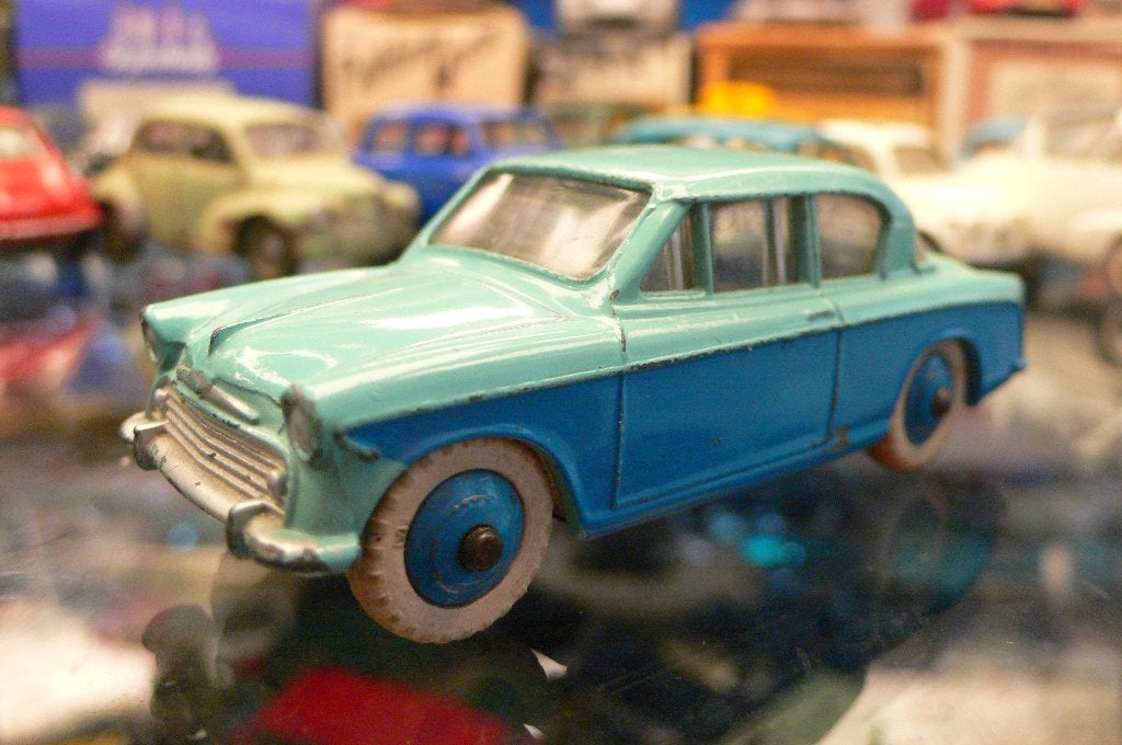 sunbeam rapier - dinky toys engeland -1/43 - org. lak-, Verzenden, Gebruikt, Auto, Dinky Toys