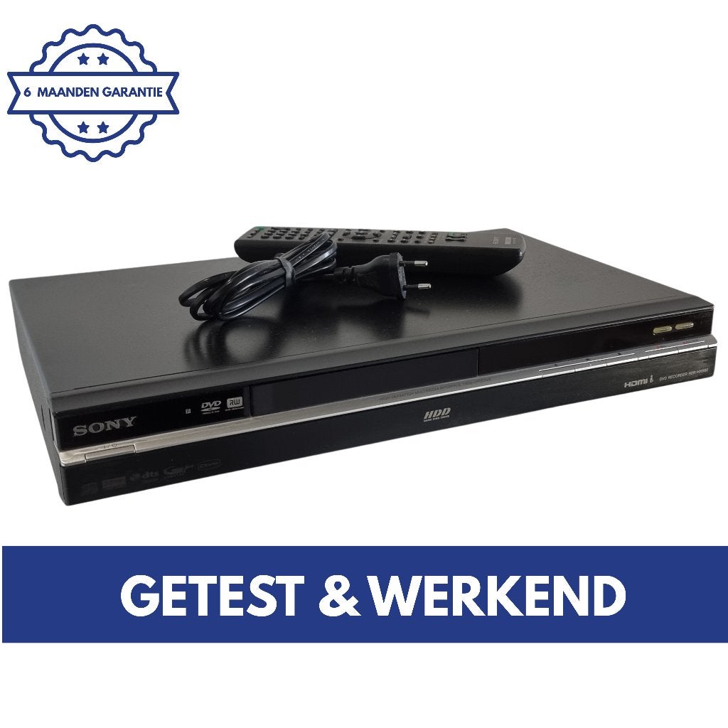 Sony RDR-HX980 | DVD Recorder | DVD Speler | HDD Recorder, Audio, Tv en Foto, Dvd-spelers, Gebruikt, Verzenden, Met harddisk, Sony