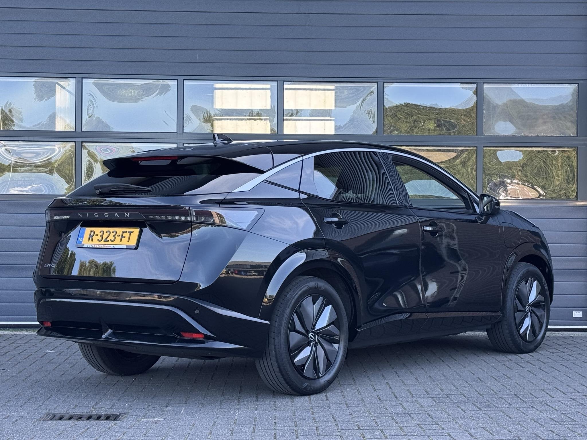 NISSAN ARIYA ADVANCE 66 kWh (99% SOH) I AUTOMAAT I P-CAMERA, Auto's, Stof, Gebruikt, Met garantie (alle), 40 min