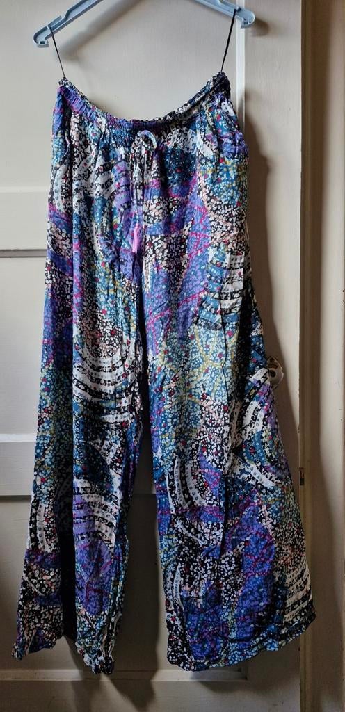 Kleurrijke Boho Broek met kleurrijk patroon in maat 40, Kleding | Dames, Maat 38/40 (M), Overige kleuren, Ophalen of Verzenden