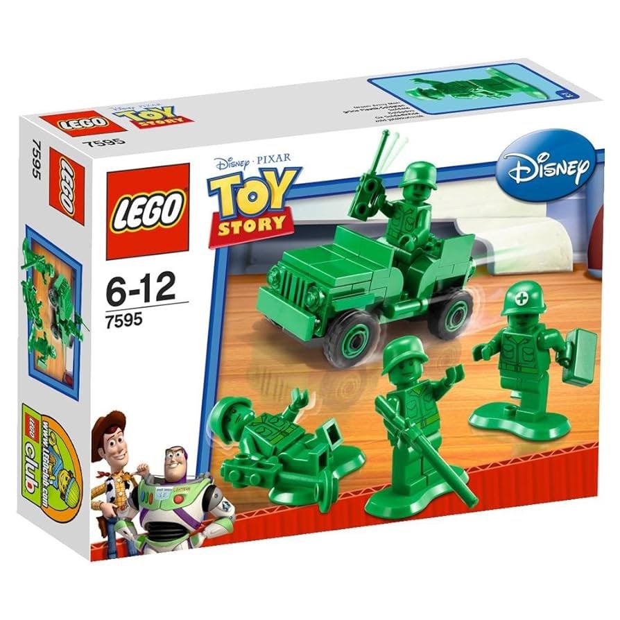 2x LEGO Army Men on Patrol 7595 Soldaten op Patrouille, Lego, Overige typen, Ophalen of Verzenden, Zo goed als nieuw